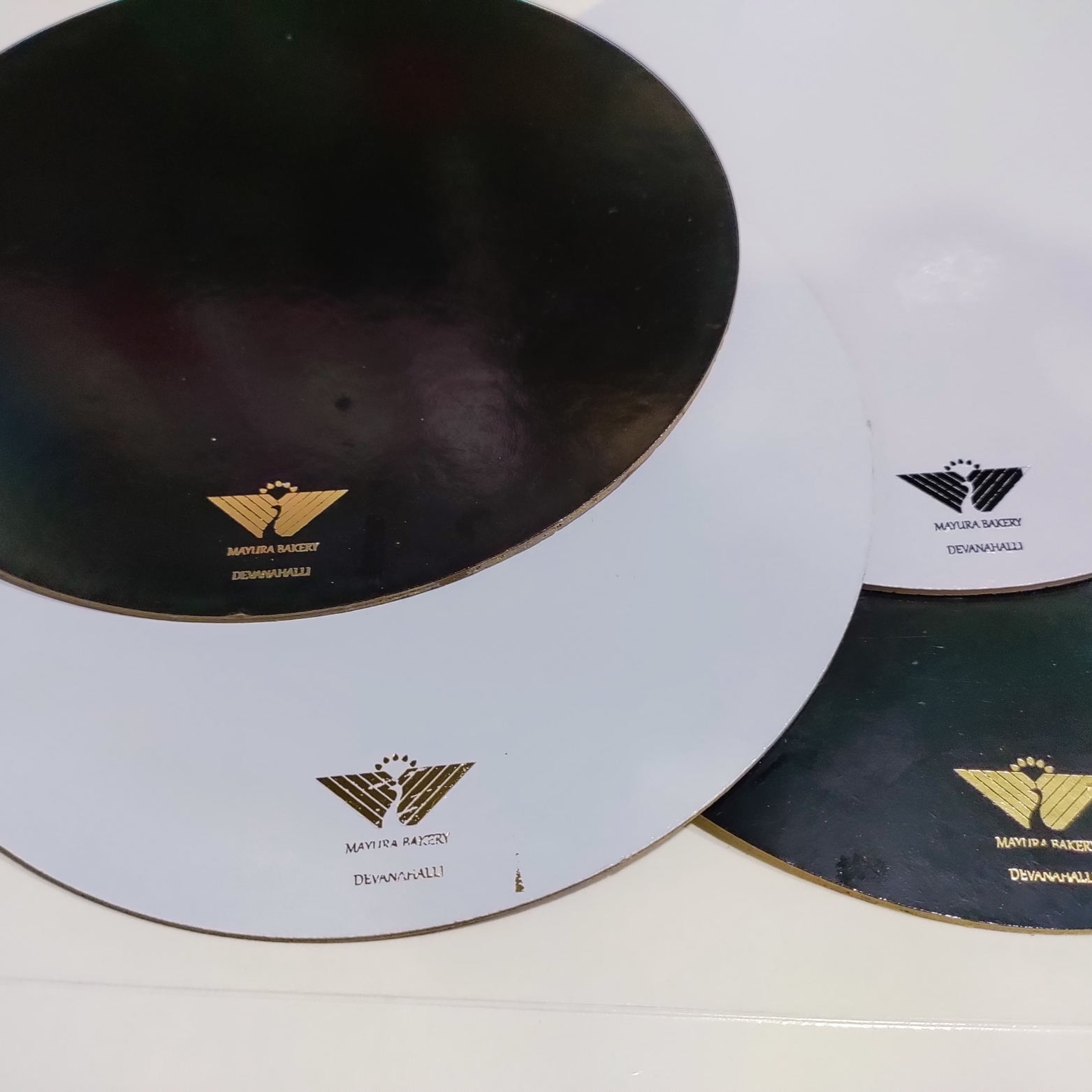 Printed cake base